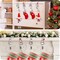 Christmas Stocking Holders for Mantle Set 4, Snowman Stocking Holder Christmas Stocking Hangers for Mantel Stocking Holder, Stocking Hooks for Mantle Stocking Holders Silver Stocking Holder
